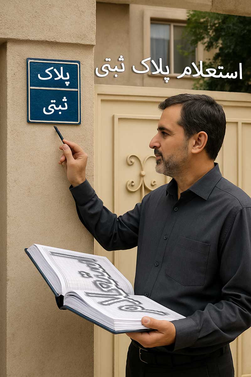 استعلام پلاک ثبتی